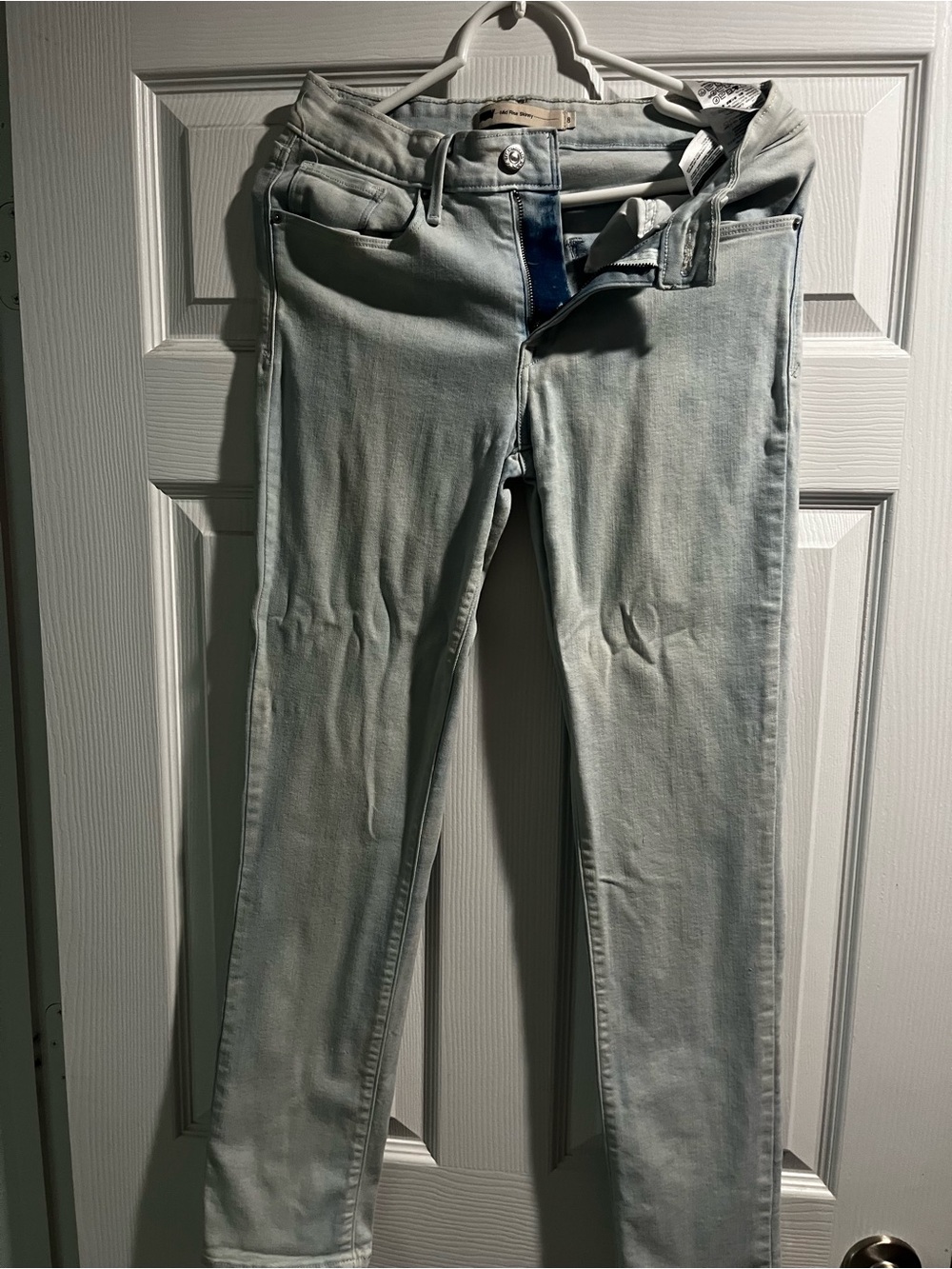 Levi's Light Blue Skinny Jeans